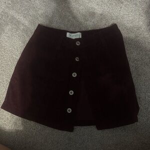 Celebrity Pink Mini Skater Skirt with Slit for Casual Wear